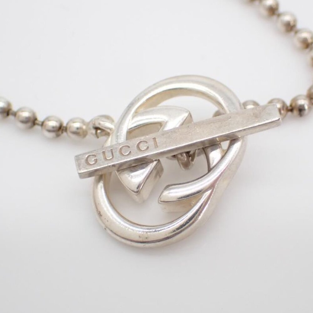 Gucci Interlocking G Toggle Necklace - image 1